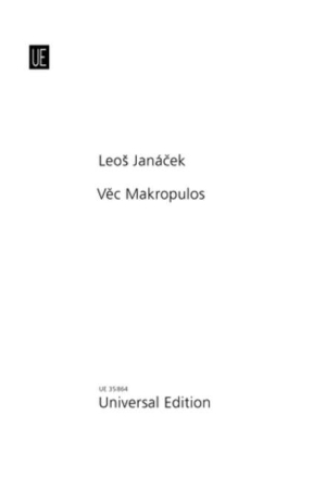 Die Sache Makropulos  Partitur (dt/tschech/en)