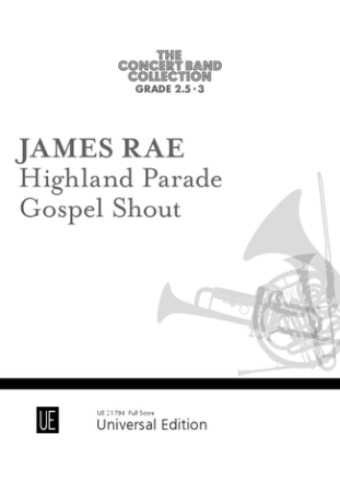 Highland Parade  und  Gospel Shout fr Blasorchester Partitur
