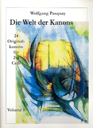 Die Welt der Kanons Band 1 - 24 Originalkanons fr 2-4 Violoncelli Partitur und Stimmen