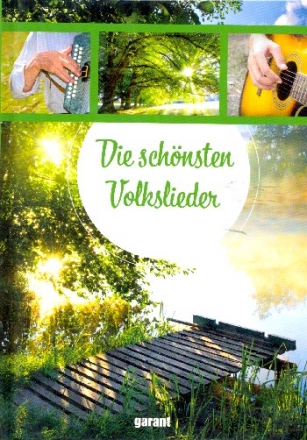 Die schnsten Volkslieder Melodie/Texte/Akkorde Liederbuch (gebunden)