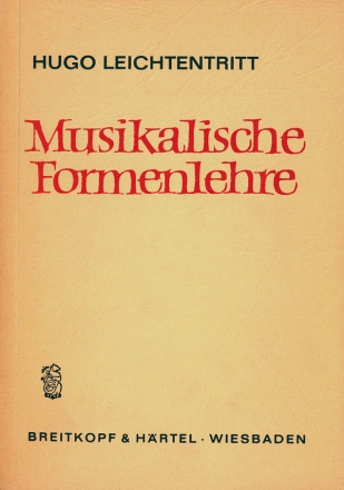 Musikalische Formenlehre