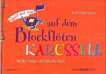 Spiel mit uns auf dem Blockfltenkarussell (Band 6, orange) fr 1-2 Sopranblockflten