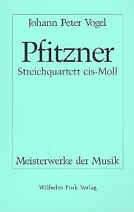 Hans Pfitzner Streichquartett cis-Moll op.36