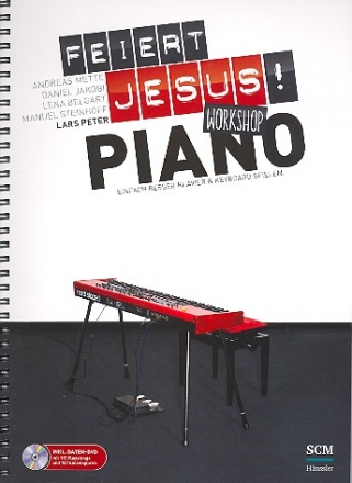 Feiert Jesus - Workshop Piano (+DVD-ROM)