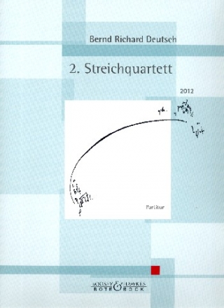 Streichquartett Nr.2 (Werk Nr.34)  Partitur