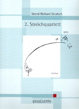 Streichquartett Nr.2 (Werk Nr.34)  Partitur