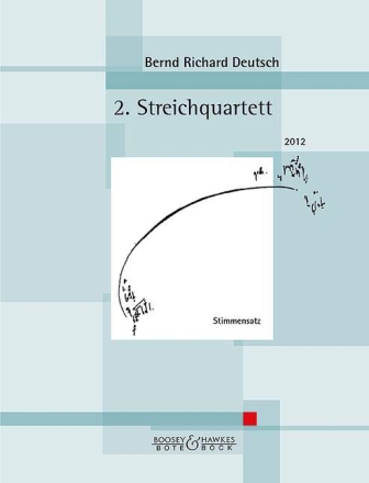 Streichquartett Nr.2 (Werk Nr.34)  Stimmen