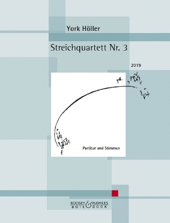 Streichquartett Nr. 3  Partitur und Stimmen