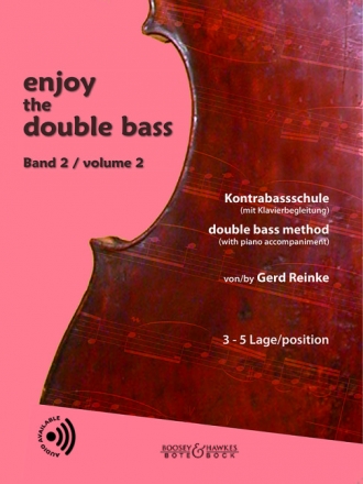 Enjoy the double bass, Band 2 - Kontrabassschule (+Online-Audio) fr Kontrabass