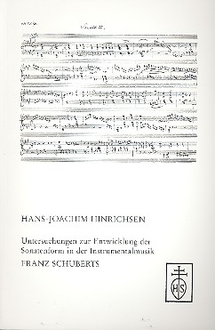 Untersuchungen zur Entwicklung der Sonatenform in der Instrumentalmusik Franz Schuberts