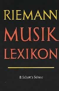 Riemann Musiklexikon Band 2 Ergnzungsband zum Personenteil L-Z