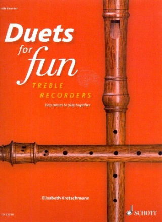 Duets for Fun fr 2 Altblockflten Spielpartitur