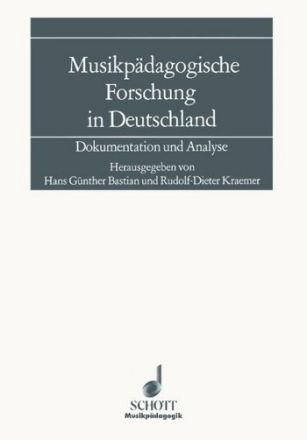 Musikpdagogische Forschung in Deutschland Dokumentation und Analyse