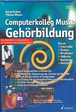Computerkolleg Musik - Gehrbildung CD-ROM Das interaktive Lernprogramm fr Anfnger und Fortgeschrittene Systemvoraussetzungen: Pentium 100 oder kompatibel, 24 MB RAM, Windows