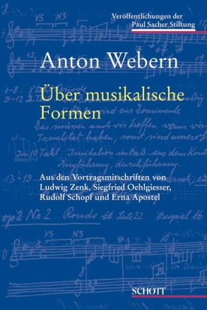 Anton Webern: ber musikalische Formen