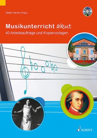 Musikunterricht akut (+CD) 40 Arbeitsauftrge und Kopiervorlagen Lehrerband