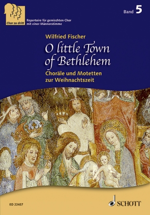 Chor zu dritt Band 5 - O little Town of Bethlehem fr gem Chor (SAM) und Klavier Partitur