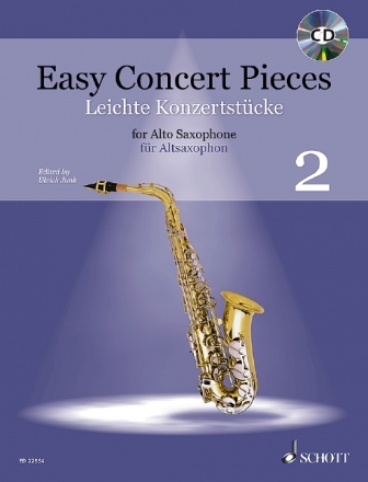 Leichte Konzertstcke Band 2 (+CD) fr Altsaxophon und Klavier