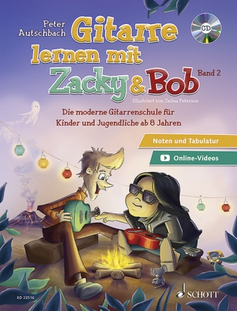 Gitarre lernen mit Zacky und Bob Band 2 (+CD) fr Gitarre/Tabulatur