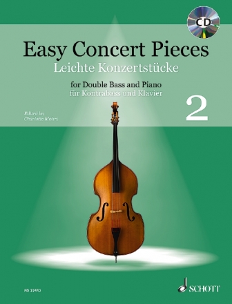 Leichte Konzertstcke Band 2 (+CD) fr Kontrabass und Klavier