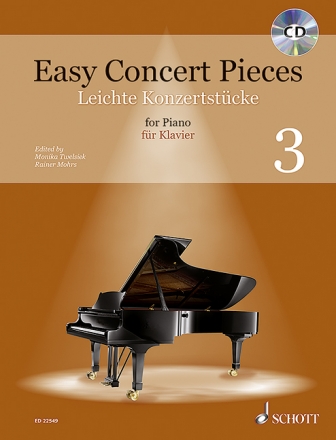 Leichte Konzertstcke Band 3 (+CD) fr Klavier