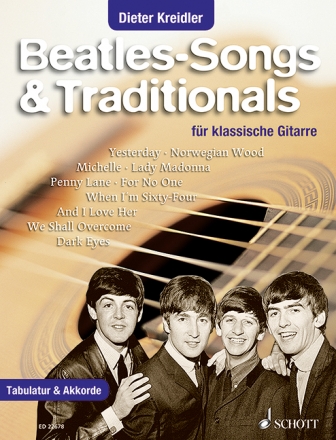 Beatles-Songs & Traditionals fr Gitarre/Tabulatur