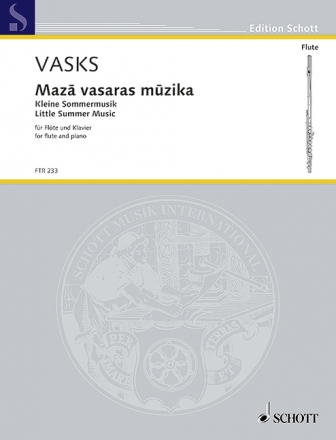 Maza vasaras muzika fr Flte und Klavier