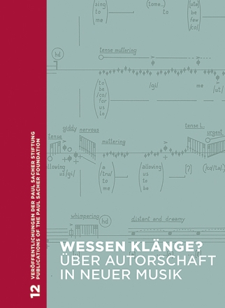 PSB1018 Wessen Klnge - ber Autorschaft in Neuer Musik