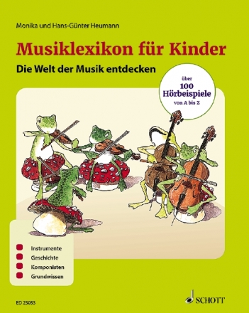 Musiklexikon fr Kinder Die Welt der Musik entdecken gebunden