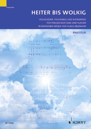 Heiter bis wolkig fr Frauenchor und Klavier Partitur