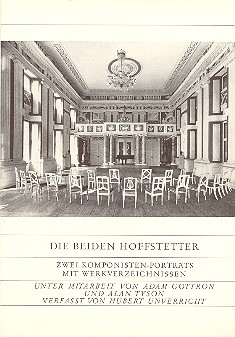 Die beiden Hoffstetter Band 10 2 Komponisten-Portrts mit Werkverzeichnissen