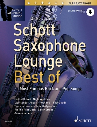Schott Saxophone Lounge - Best of (+Online Audio) fr Altsaxophon