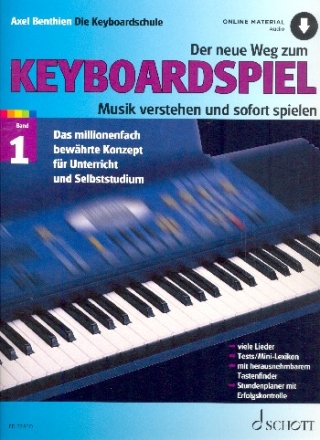 Der neue Weg zum Keyboardspiel Band 1 (+Online-Audio) fr Keyboard