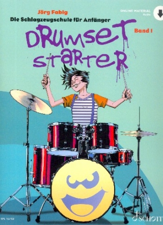 Drumset Starter Band 1 (+Download) fr Schlagzeug