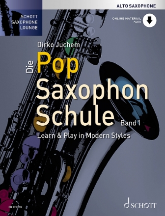 Die Pop Saxophon Schule Band 1 (+Online Audio) fr Altsaxophon