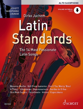 Latin Standards (+Online Audio) fr Altsaxophon und Klavier