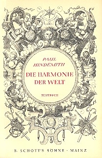Die Harmonie der Welt Oper in fnf Aufzgen Textbuch/Libretto