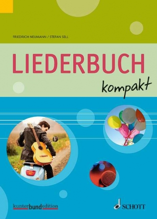 Liederbuch kompakt Melodie/Texte/Akkorde Songbook  Din A6