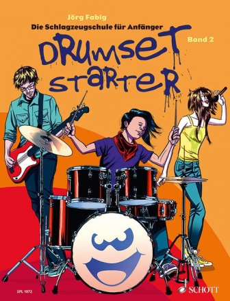 Drumset Starter Band 2 (+CD) fr Schlagzeug