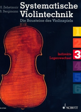 Systematische Violintechnik Band 3 fr Violine