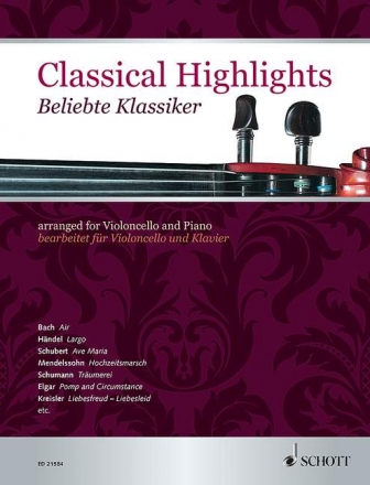 Classical Highlights (+Online Audio) fr Violoncello und Klavier