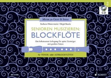 Senioren musizieren Band 2 (+CD) fr Tenor- oder Altblockflte