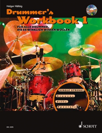 Drummer's Workbook Band 1 (+mp3-CD) fr Schlagzeug