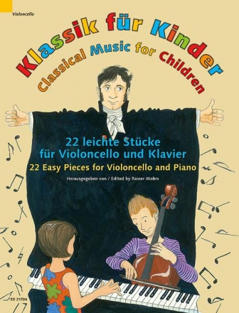 Klassik fr Kinder fr Violoncello und Klavier