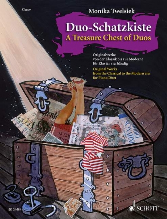 Duo-Schatzkiste fr Klavier zu 4 Hnden Spielpartitur
