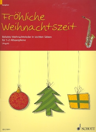 Frhliche Weihnachtszeit fr 1-2 Altsaxophone Spielpartitur