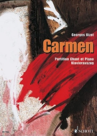 Carmen Opra comique in 4 Akten Klavierauszug