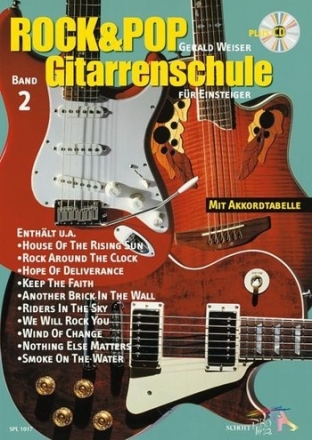 Rock & Pop Gitarrenschule Band 2 (+CD) fr Gitarre Lehrbuch