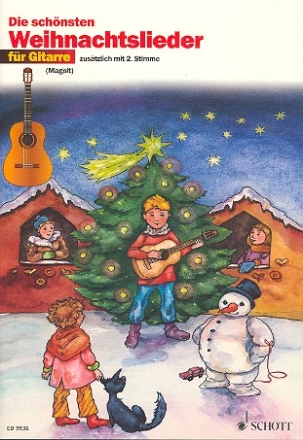 Die schnsten Weihnachtslieder fr 1-2 Gitarren (mit Text)