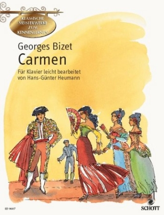 Carmen fr Klavier leicht bearbeitet